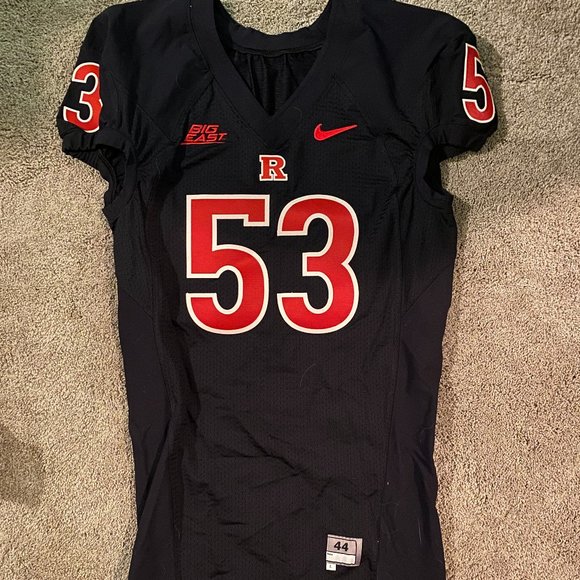 Nike Rutgers Game Worn Football Jersey L - Picture 1 of 1